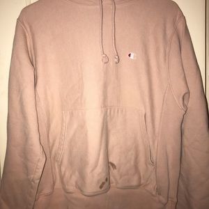 Champion hooded sweatshirt.